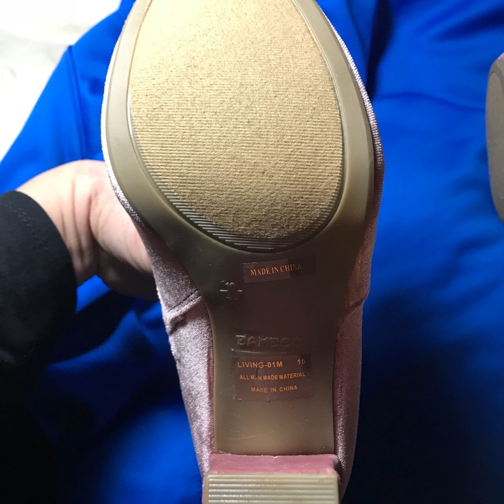 Mauve boots Size 10 - Picture 3 of 5